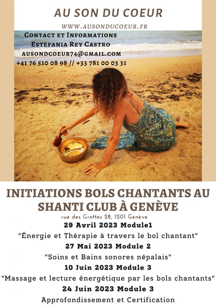 Stage d'initiation bols chantants 